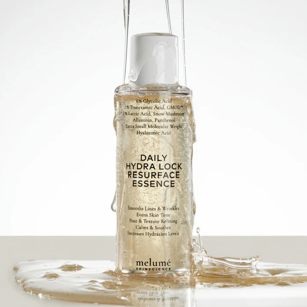 MELUME SKINSCIENCE Daily Hydra Lock Resurface Essence Travel Size 30 ml - Зволожувальна есенція з кислотами (тревел формат) - фото №3 MELUME SKINSCIENCE Daily Hydra Lock Resurface Essence Travel Size 30 ml - Зволожувальна есенція з кислотами (тревел формат) - фото №3